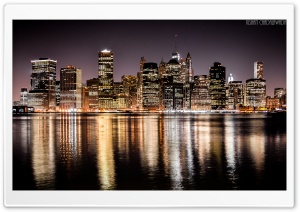 Skyscrapers of Manhattan Ultra HD Wallpaper for 4K UHD Widescreen desktop, tablet & smartphone