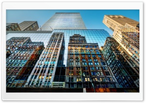 Skyscrapers Reflections Ultra HD Wallpaper for 4K UHD Widescreen desktop, tablet & smartphone