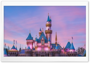 Sleeping Beauty Castle 4K UHD Wallpaper for Widescreen and UltraWide Desktop, UltraHD TV, Smartphone, Tablet