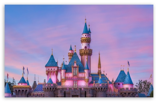 Sleeping Beauty Castle UltraHD Wallpaper for UHD 16:9 ; HD 16:9 ; UltraWide 21:9 24:10 ; Widescreen 16:10 5:3 ; Fullscreen 4:3 5:4 3:2 ; Tablet 1:1 ; Mobile 9:16 10:16 2:3 3:5 3:4 ;
