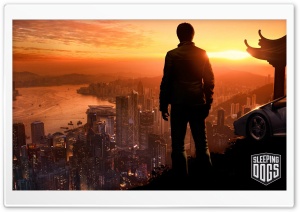 Sleeping Dogs Game - Sunset Ultra HD Wallpaper for 4K UHD Widescreen desktop, tablet & smartphone