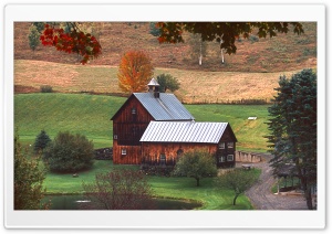 Sleepy Hollow Farm Ultra HD Wallpaper for 4K UHD Widescreen desktop, tablet & smartphone
