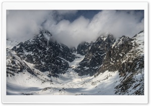 Slovakia Mountains Winter Landscape Ultra HD Wallpaper for 4K UHD Widescreen desktop, tablet & smartphone