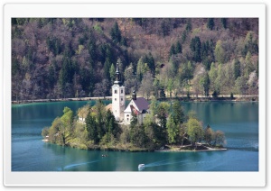 Slovenia Lake Bled Ultra HD Wallpaper for 4K UHD Widescreen Desktop, Lockscreen, Screensaver, TV, Tablet, Smartphone