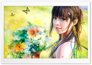 Smiling Girl Ultra HD Wallpaper for 4K UHD Widescreen desktop, tablet & smartphone