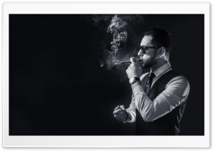 Smoke Men Ultra HD Wallpaper for 4K UHD Widescreen desktop, tablet & smartphone