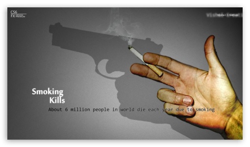 Smoking Kills UltraHD Wallpaper for 8K UHD TV 16:9 Ultra High Definition 2160p 1440p 1080p 900p 720p ;