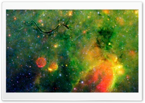 Snake On The Galactic Plane Ultra HD Wallpaper for 4K UHD Widescreen desktop, tablet & smartphone