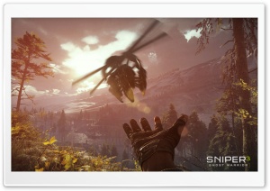 Sniper 3 Ghost Warrior Drone Ultra HD Wallpaper for 4K UHD Widescreen desktop, tablet & smartphone