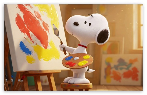 Snoopy, Artist, Painting UltraHD Wallpaper for UHD 16:9 ; HD 16:9 ; UltraWide 21:9 24:10 32:9 32:10 ; Widescreen 16:10 5:3 ; Fullscreen 4:3 5:4 3:2 ; Tablet 1:1 ; Mobile 9:16 10:16 2:3 3:5 3:4 ; Dual 16:10 5:3 16:9 4:3 5:4 3:2 ;