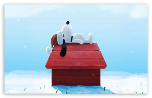 Snoopy, Winter, Snow, Christmas, Peanuts UltraHD Wallpaper for UHD 16:9 ; HD 16:9 ; UltraWide 21:9 24:10 ; Widescreen 16:10 5:3 ; Fullscreen 4:3 5:4 3:2 ; Tablet 1:1 ; Mobile 3:4 ;