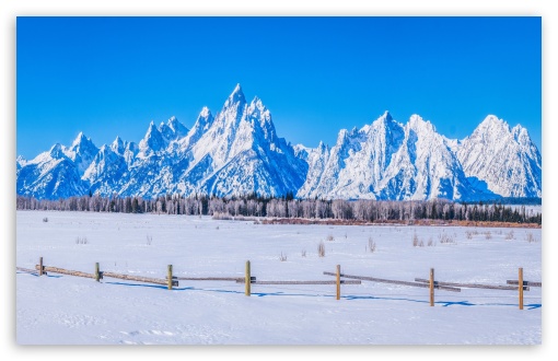 Snow covered mountains in Grand Teton National Park, Wyoming UltraHD Wallpaper for UHD 16:9 ; HD 16:9 ; UltraWide 21:9 24:10 32:9 32:10 ; Widescreen 16:10 5:3 ; Fullscreen 4:3 5:4 3:2 ; Tablet 1:1 ; Mobile 9:16 9:19.5 9:20 9:21 9:22 10:16 2:3 3:5 3:4 ; Dual 16:10 5:3 16:9 4:3 5:4 3:2 ;