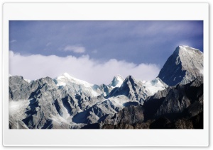 Snow Peaked Himalayas Ultra HD Wallpaper for 4K UHD Widescreen desktop, tablet & smartphone