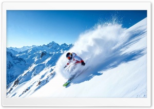 Snowboard 4K UHD Wallpaper for Widescreen and UltraWide Desktop, UltraHD TV, Smartphone, Tablet
