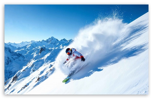 Snowboard UltraHD Wallpaper for HD 16:9 ; Widescreen 16:10 ;