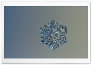 Snowflake Close Up Ultra HD Wallpaper for 4K UHD Widescreen desktop, tablet & smartphone