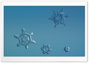 Snowflakes Background Ultra HD Wallpaper for 4K UHD Widescreen desktop, tablet & smartphone