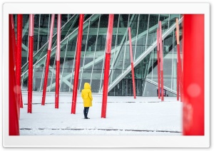Snowing, Street Photography Ultra HD Wallpaper for 4K UHD Widescreen desktop, tablet & smartphone