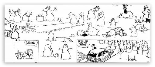 Snowman Shop of Horrors UltraHD Wallpaper for Dual 5:4 ;
