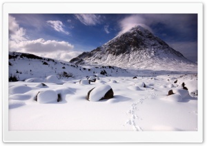 Snowy Mountain Peak Ultra HD Wallpaper for 4K UHD Widescreen desktop, tablet & smartphone