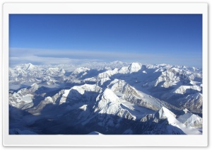 Snowy Mountain Peaks Ultra HD Wallpaper for 4K UHD Widescreen desktop, tablet & smartphone