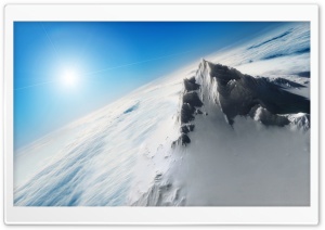 Snowy Peak Ultra HD Wallpaper for 4K UHD Widescreen desktop, tablet & smartphone