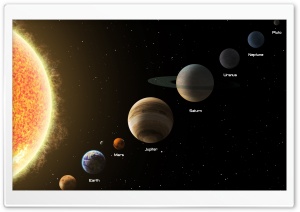 Solar System Ultra HD Wallpaper for 4K UHD Widescreen desktop, tablet & smartphone