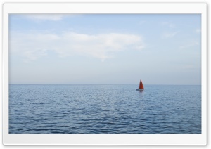 Solo Sail Boat Ultra HD Wallpaper for 4K UHD Widescreen desktop, tablet & smartphone