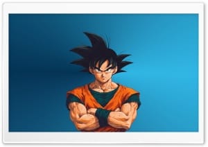 Son Goku Base Form Orange Gi 4K UHD Wallpaper for Widescreen and UltraWide Desktop, UltraHD TV, Smartphone, Tablet