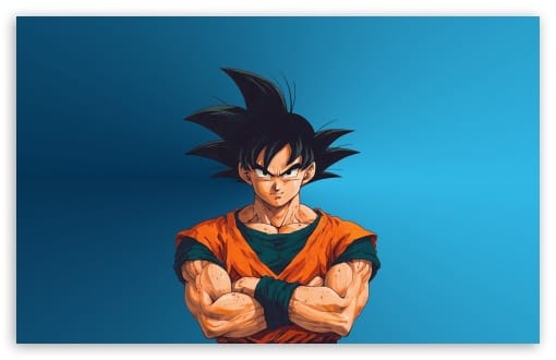 Son Goku Base Form Orange Gi UltraHD Wallpaper for UHD 16:9 ; HD 16:9 ; UltraWide 21:9 24:10 32:9 32:10 ; Widescreen 16:10 ; Tablet 1:1 ; Mobile 9:16 9:19.5 9:20 ; Dual 16:10 16:9 ;