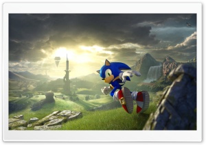 Sonic Frontiers Video Game Ultra HD Wallpaper for 4K UHD Widescreen desktop, tablet & smartphone