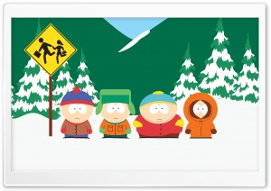South Park - Eric, Stan, Kyle, Kenny Ultra HD Wallpaper for 4K UHD Widescreen desktop, tablet & smartphone