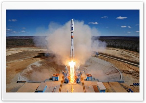 Soyuz rocket, Space Launch, Vostochny Cosmodrome Russia  spaceport Ultra HD Wallpaper for 4K UHD Widescreen desktop, tablet & smartphone