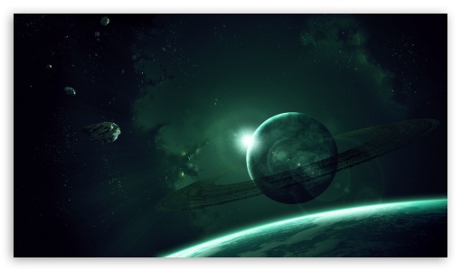 Space Art UltraHD Wallpaper for HD 16:9 ;