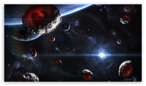 Space Art UltraHD Wallpaper for HD 16:9 ;