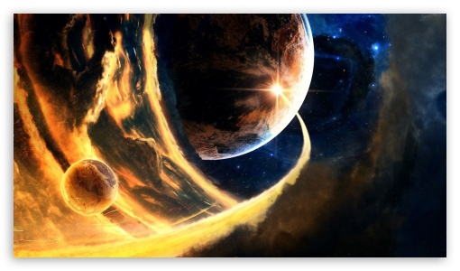 Space Art UltraHD Wallpaper for HD 16:9 ;