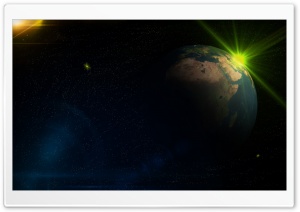 Space Effect Two Ultra HD Wallpaper for 4K UHD Widescreen desktop, tablet & smartphone