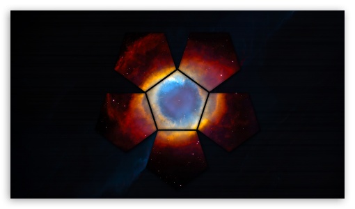 Space Flower UltraHD Wallpaper for HD 16:9 ;