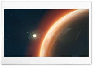 Space illustration 4K UHD Wallpaper for Widescreen and UltraWide Desktop, UltraHD TV, Smartphone, Tablet