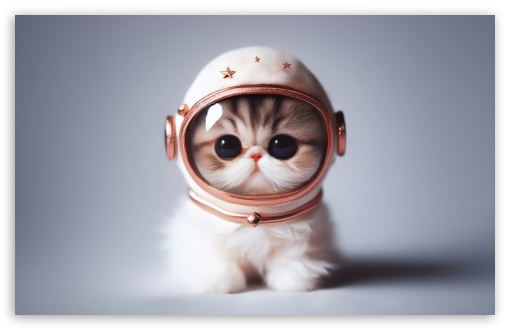 Space Kitten UltraHD Wallpaper for UHD 16:9 2160p 1440p 1080p 900p 720p ; 8K UHD TV 16:9 Ultra High Definition 2160p 1440p 1080p 900p 720p ; UltraWide 21:9 24:10 ; Widescreen 16:10 5:3 WHXGA WQXGA WUXGA WXGA WGA ; Fullscreen 4:3 5:4 3:2 UXGA XGA SVGA QSXGA SXGA DVGA HVGA HQVGA ( Apple PowerBook G4 iPhone 4 3G 3GS iPod Touch ) ; Tablet 1:1 ; Mobile 9:16 2:3 3:5 3:4 - ;