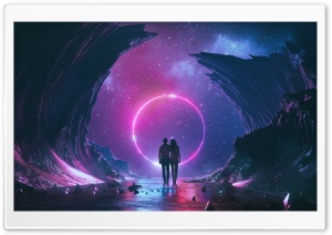 Space Love Ultra HD Wallpaper for 4K UHD Widescreen desktop, tablet & smartphone
