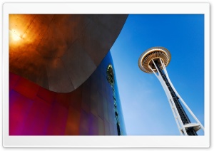 Space Needle, Seattle, WA Ultra HD Wallpaper for 4K UHD Widescreen desktop, tablet & smartphone