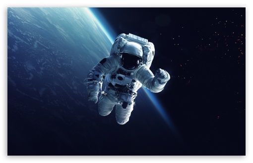 Spaceman Floating in Space UltraHD Wallpaper for UHD 16:9 ; HD 16:9 ; UltraWide 21:9 24:10 ; Widescreen 16:10 5:3 ; Fullscreen 4:3 5:4 3:2 ; Tablet 1:1 ; Mobile 9:16 9:19.5 9:20 9:21 9:22 10:16 2:3 3:5 3:4 ;