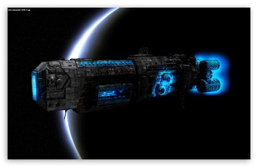 Spaceship UltraHD Wallpaper for Widescreen 16:10 ;