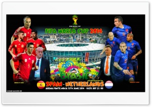 SPAIN - NETHERLANDS WORLD CUP 2014 Ultra HD Wallpaper for 4K UHD Widescreen desktop, tablet & smartphone