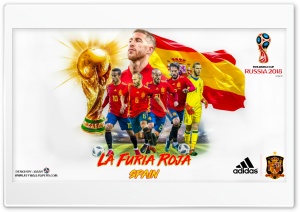SPAIN WORLD CUP 2018 Ultra HD Wallpaper for 4K UHD Widescreen desktop, tablet & smartphone