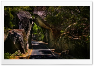 Spectacular Rock Tunnel Ultra HD Wallpaper for 4K UHD Widescreen desktop, tablet & smartphone
