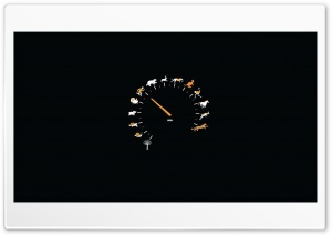 Speedometer Black Ultra HD Wallpaper for 4K UHD Widescreen desktop, tablet & smartphone