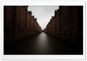 Speicherstadt Hamburg UNESCO World Heritage Site 4K UHD Wallpaper for Widescreen and UltraWide Desktop, UltraHD TV, Smartphone, Tablet
