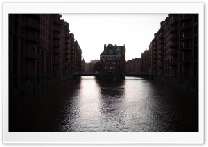 Speicherstadt Warehouse Hamburg Germany 4K UHD Wallpaper for Widescreen and UltraWide Desktop, UltraHD TV, Smartphone, Tablet